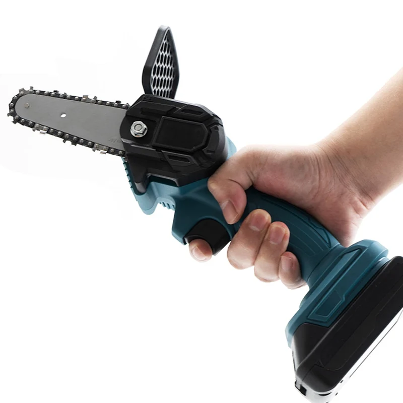 24V 4 pouces Mini scies à chaîne outils électriques sans fil tronçonneuse électrique coupe-bois outil de travail du bois élagage jardin arbre coupe