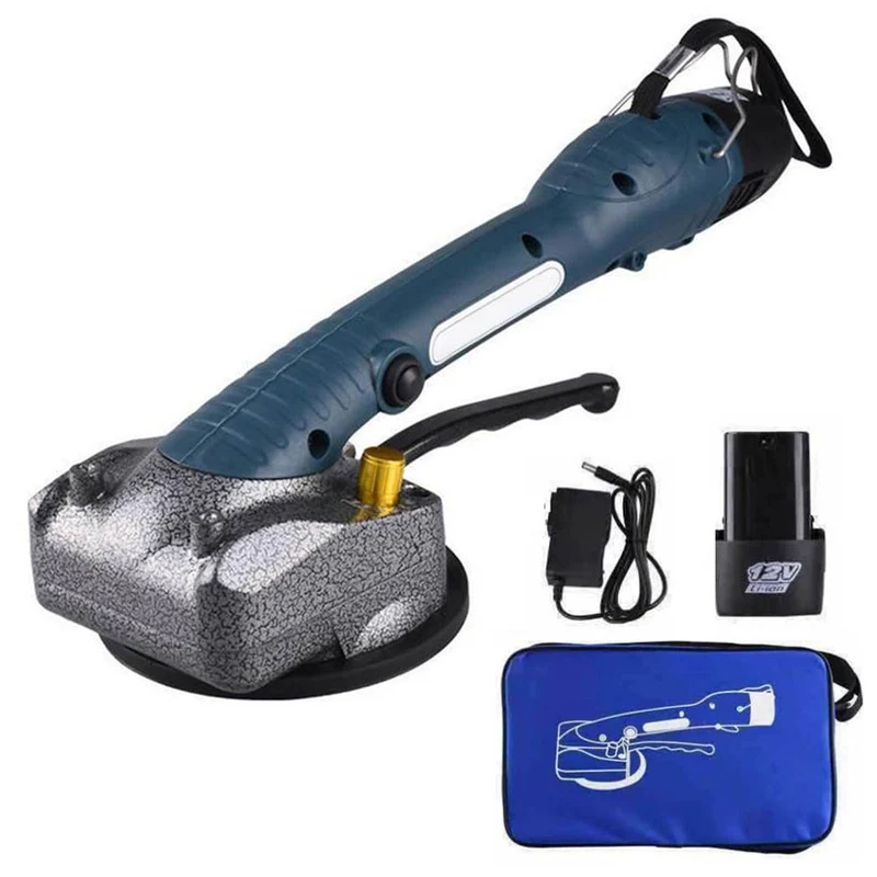 Système de nivellement de carreaux portable pour la pose de carreaux Vibrateur Ventouse Carrelage Machine de pose Outil de nivellement de sol automatique