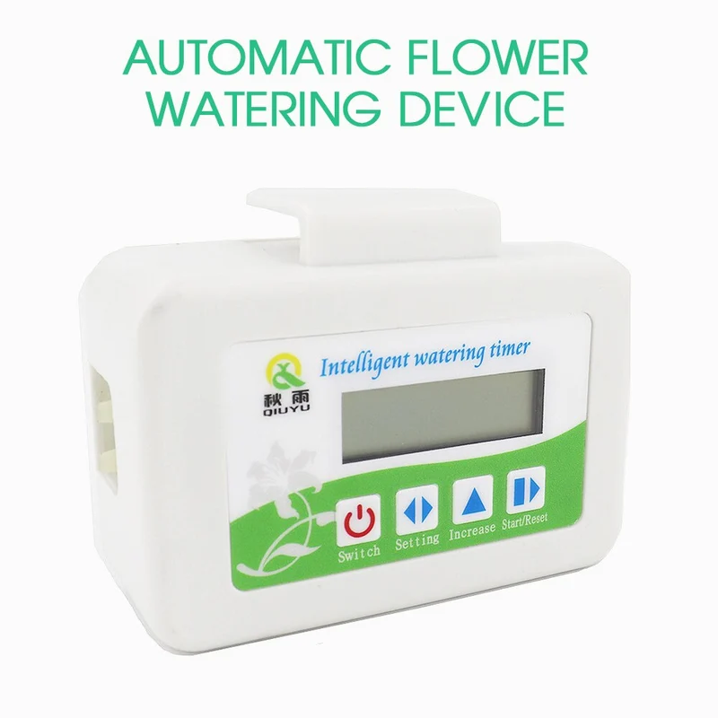 Système de minuterie d'irrigation goutte à goutte d'arrosage automatique à énergie solaire dispositif d'irrigation d'arrosage Rechargeable par USB pour jardin à effet de serre