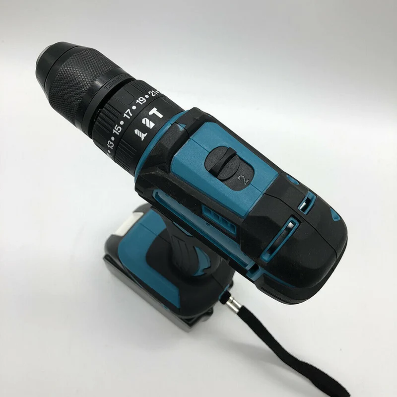 Visseuse électrique 18V perceuse sans fil perceuse à percussion outils électriques sans fil 25+ paramètres de couple perceuse à percussion pour batterie Makita
