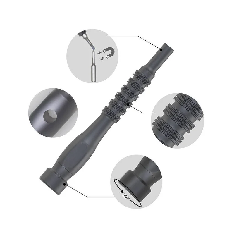 73 en 1 jeu de tournevis embouts de tournevis magnétiques de précision outils à main bricolage tournevis démontable écrou hexagonal Kit d'outils de réparation