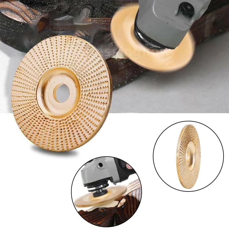 16mm 5/8 pouces alésage extrême façonnage disque bois meule disque rotatif ponçage sculpture outil disque abrasif outils pour meuleuse d'angle