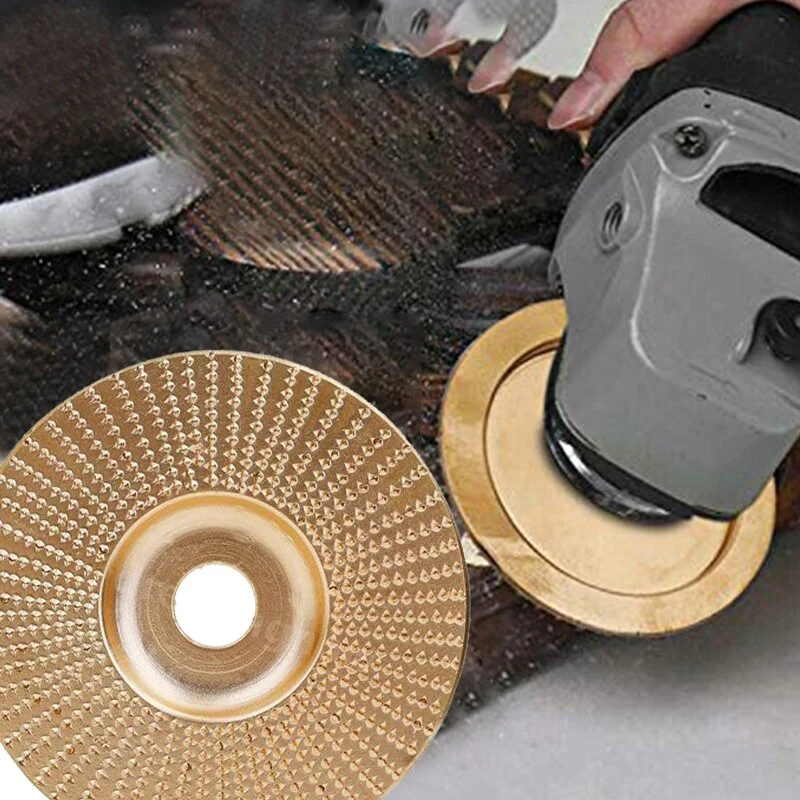 16mm 5/8 pouces alésage extrême façonnage disque bois meule disque rotatif ponçage sculpture outil disque abrasif outils pour meuleuse d'angle