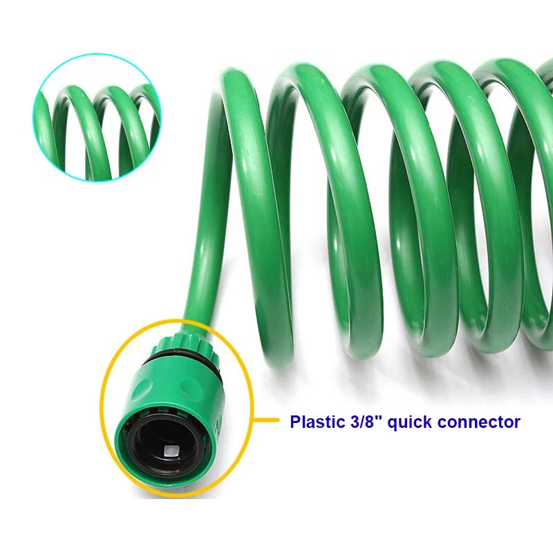 Pistolet à eau de jardin à 7 modèles avec buse de tuyau d'arrosage de 15M Tuyau de pulvérisateur d'eau Laveuse à pression Outils d'arrosage
