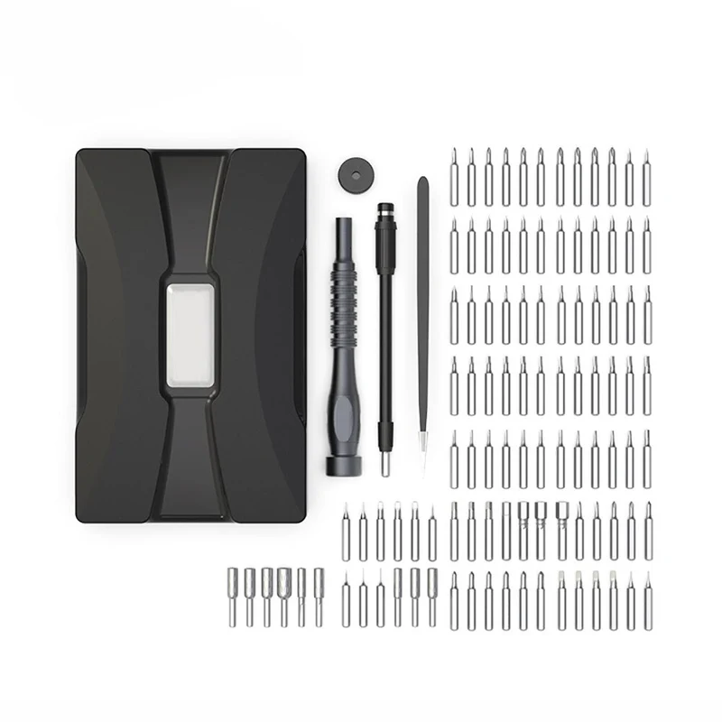 Jeu de tournevis 93 pièces embouts de tournevis magnétiques de précision 9 pièces douille 130mm barre d'extension outils à main bricolage outils à main démontables