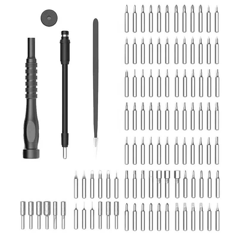 Jeu de tournevis 93 pièces embouts de tournevis magnétiques de précision 9 pièces douille 130mm barre d'extension outils à main bricolage outils à main démontables