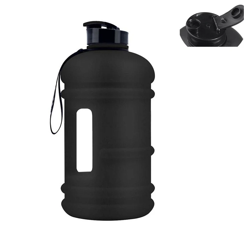 2.2L Sport Bouteille D'eau Grande Capacité Gym Formation Carafe D'eau 74 oz Demi Gallon Portable Voyage En Plein Air Vélo Bouilloire Anti-Fuite