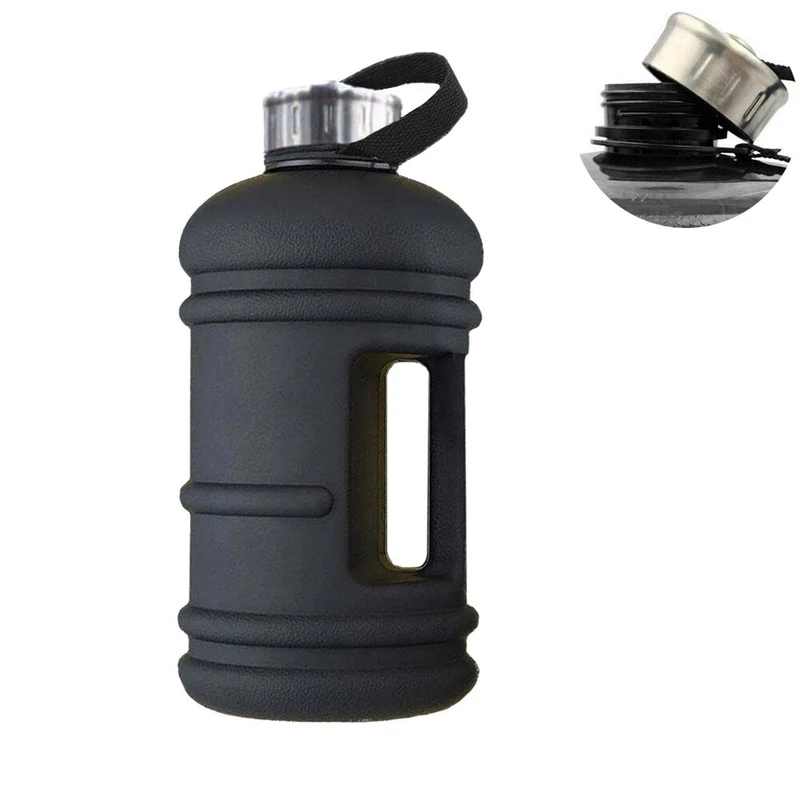 2.2L Sport Bouteille D'eau Grande Capacité Gym Formation Carafe D'eau 74 oz Demi Gallon Portable Voyage En Plein Air Vélo Bouilloire Anti-Fuite