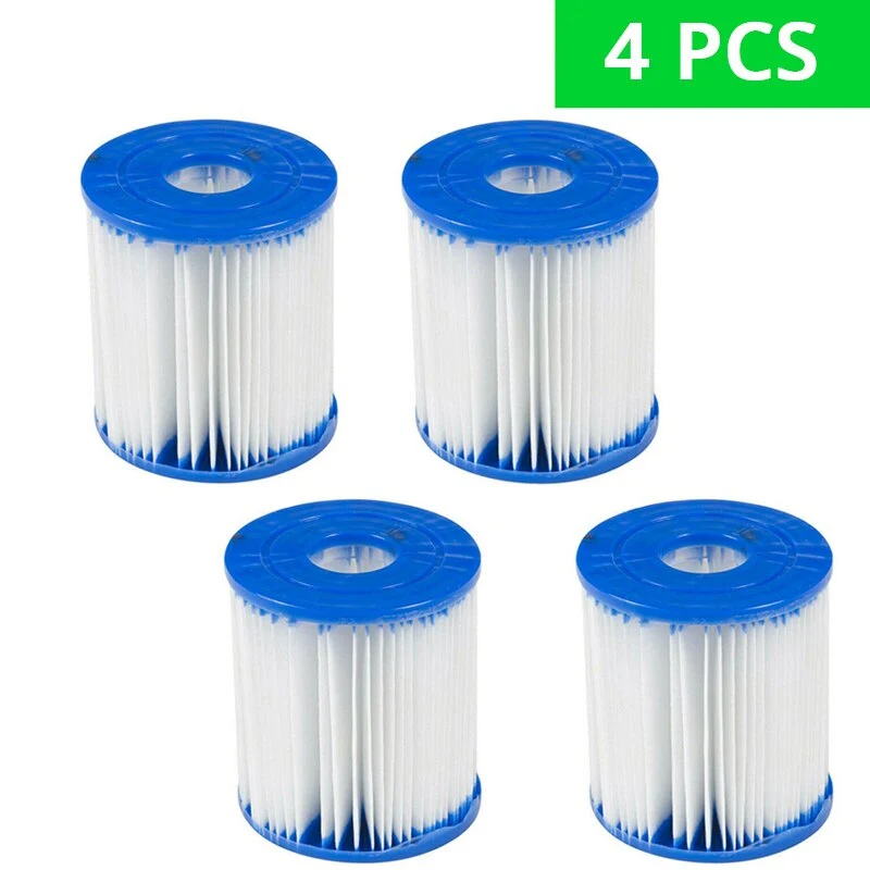 Remplacement de cartouche de filtre de piscine 2/4/8 pièces pour pompes de filtre Bestway 300/330 Kit de remplacement de pompe de cartouche de filtre à eau
