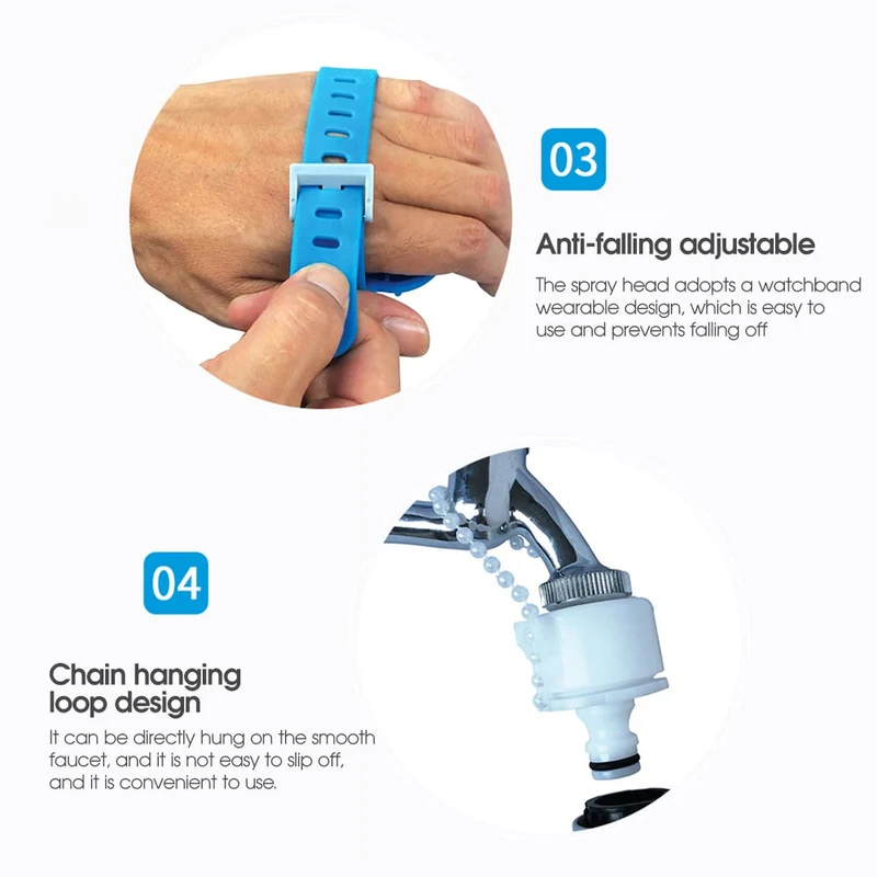 Outil de tête de bain pour animaux de compagnie à main masseur pommeau de douche nettoyage pulvérisateur de lavage Portable douche chien bain brosse de Massage fournitures pour animaux de compagnie