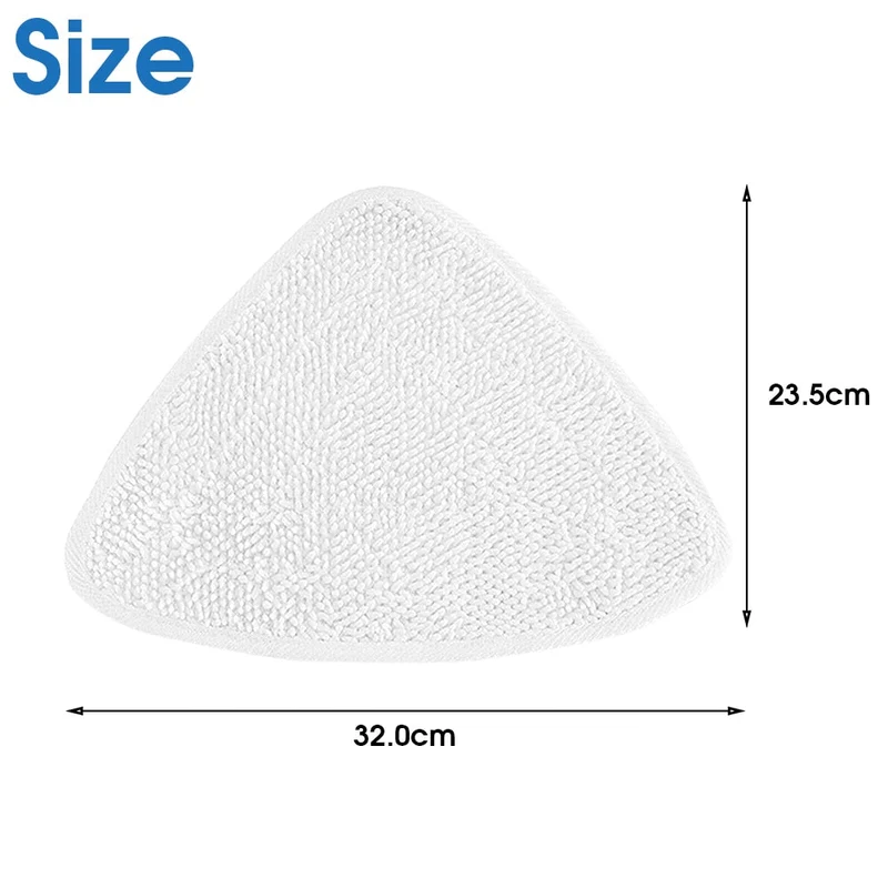 4 pièces/lot tampons de vadrouille en microfibre de remplacement tête de nettoyage de vadrouille lavable recharge de tête de vadrouille réutilisable pour nettoyeur vapeur Vileda