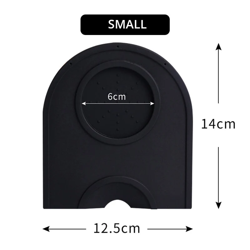 Café inviolable tapis anti-dérapant café coin café presse poudre tampon Silicone falsification coin tapis cafetière outil cafetière