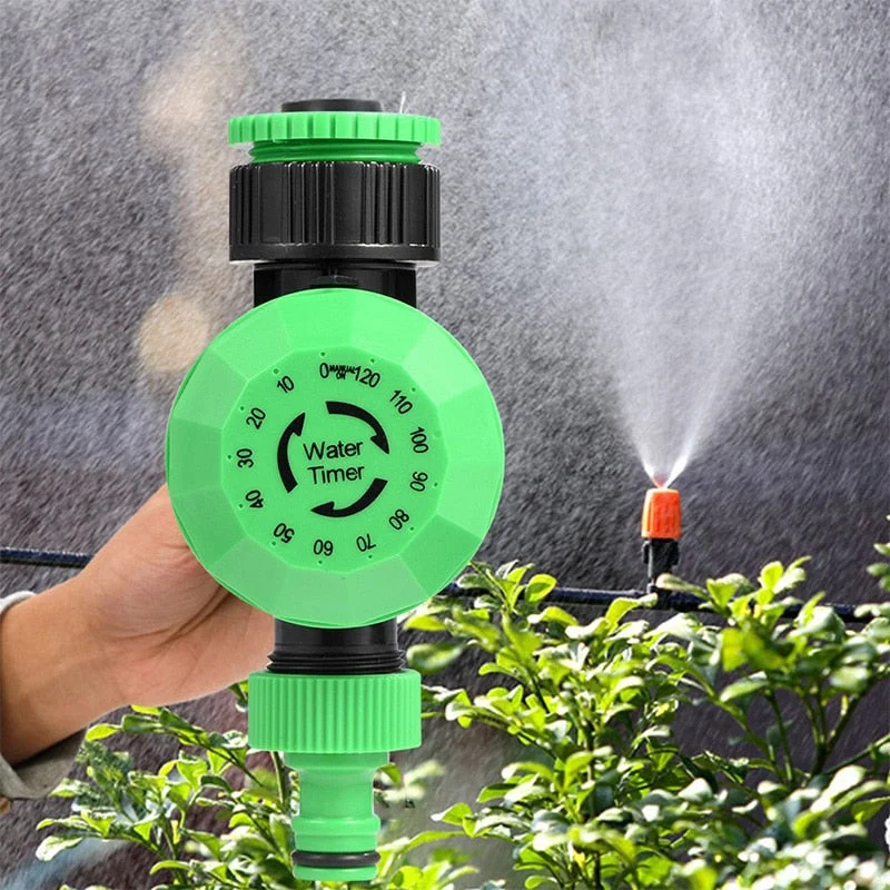2 heures minuterie d'eau automatique système d'irrigation minuterie d'arrosage de jardin contrôleur d'irrigation système d'arrosage minuterie mécanique