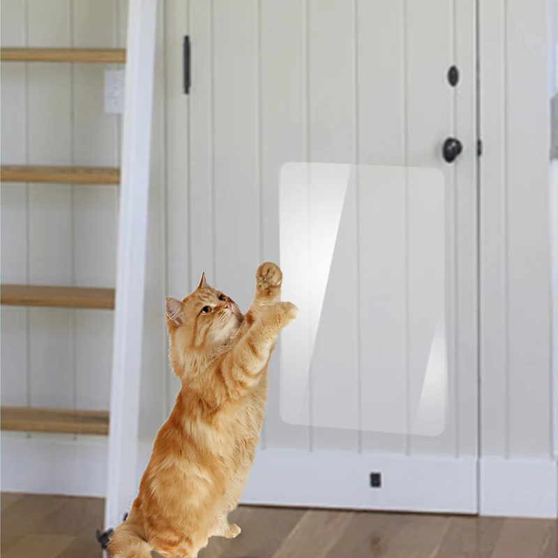 4 pièces chat griffe canapé anti-rayures gardes tissu canapé protecteur tapis canapé chat gratter gardes Flexible Pad Protection de meubles