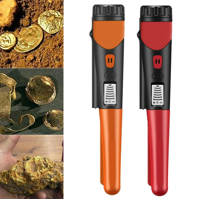 Détecteur de métaux portable Pinpointer professionnel GP-pointer Détecteur de métaux en or Alarme statique Tête étanche Pinpointer pour pièce de monnaie