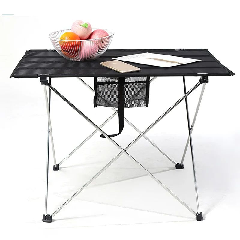 Table de Camping pliante Table de pique-nique pliable en alliage d'aluminium Ultra léger extérieur BBQ Table touristique Portable meubles de voyage