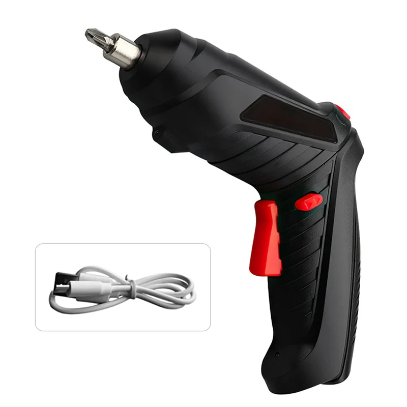 Jeu de tournevis électrique Mini tournevis sans fil Rechargeable par USB Kit de forets outils électriques outil de réparation Portable tournevis