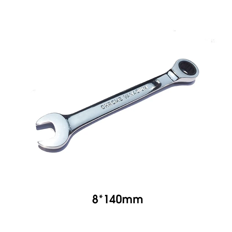 1 pc combinaison clé à cliquet double usage clés à cliquet outil à main clés à cliquet outils de réparation de voiture couple engrenage douille écrou outil