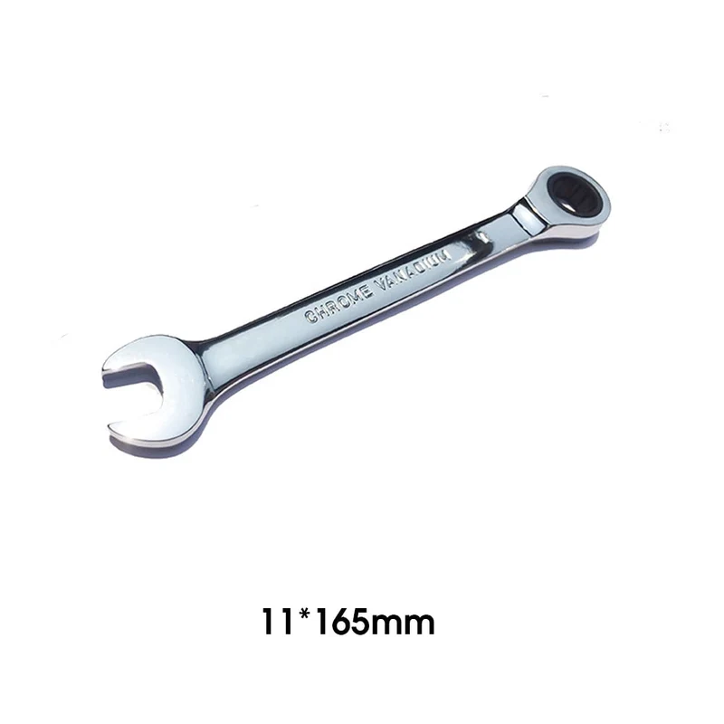 1 pc combinaison clé à cliquet double usage clés à cliquet outil à main clés à cliquet outils de réparation de voiture couple engrenage douille écrou outil