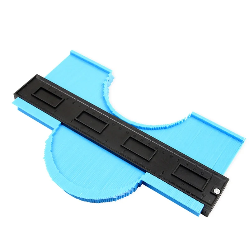 WAKYME multi-fonction copie jauge Contour profil outils de travail du bois règle d'angle radian Instruments de mesure jauge Meethulp
