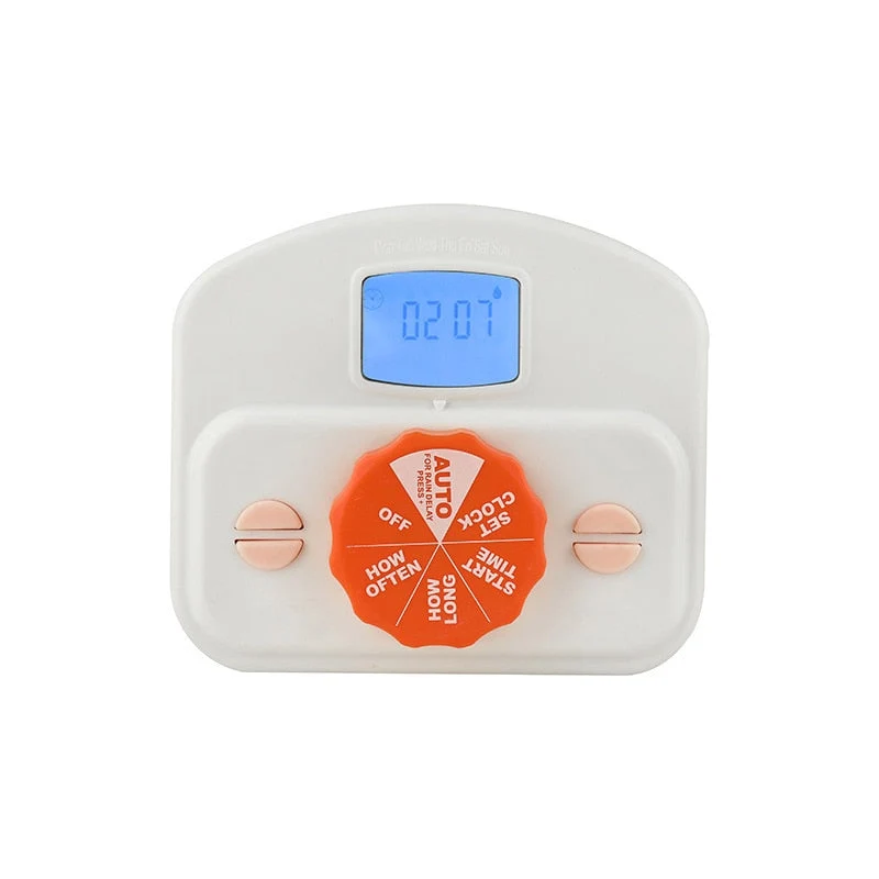 Minuterie d'arrosage automatique jardin plante en pot contrôleur d'irrigation système goutte à goutte minuterie d'arrosage affichage numérique électronique