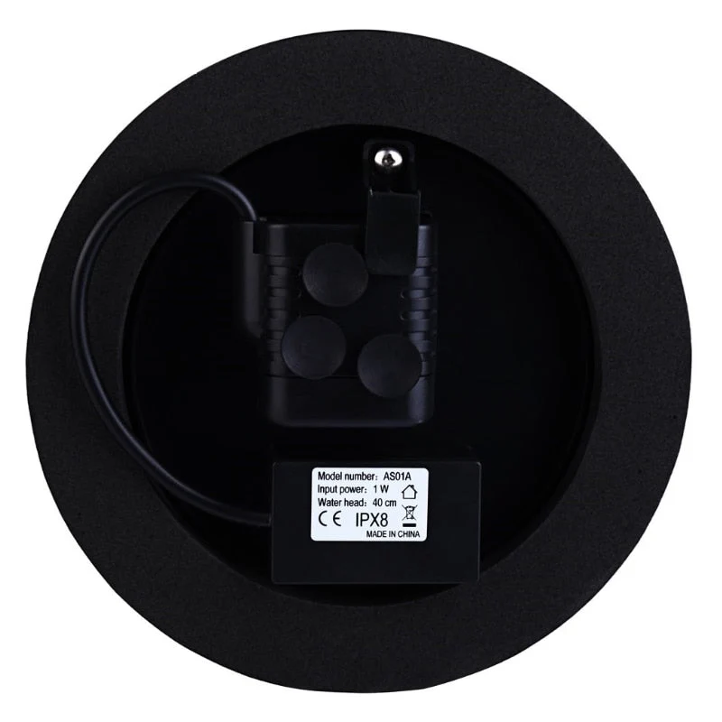Fontaine solaire flottante pompe à eau 7V 1W panneau solaire extérieur fontaine à eau décoration de jardin bain d'oiseau pour piscine étang Aquarium