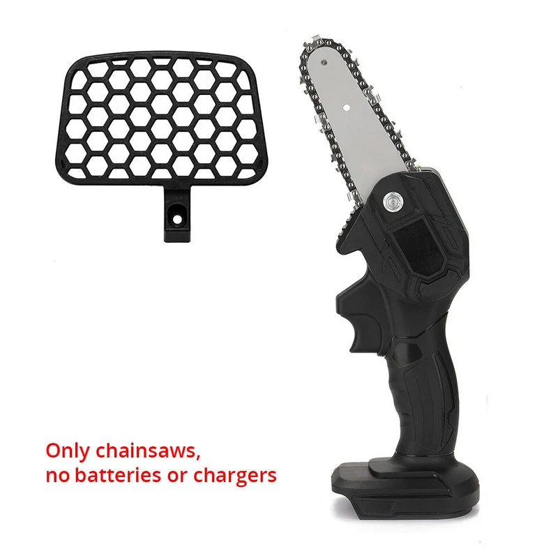 24V 650W 4 pouces Mini tronçonneuse électrique sans fil portable Rechargeable scie à chaîne travail du bois élagage à une main outils de jardin scie