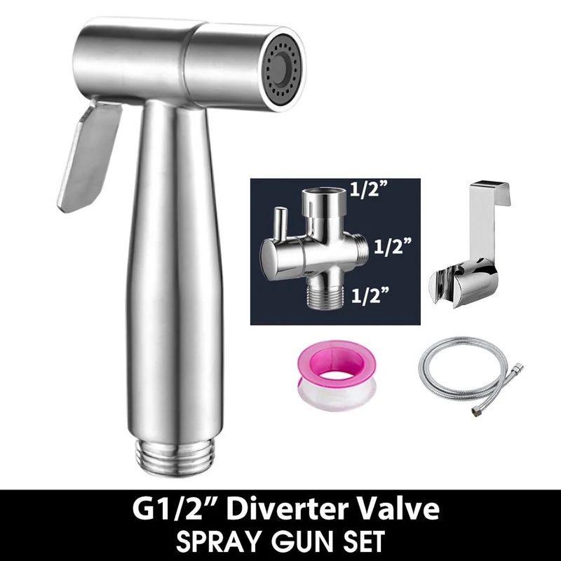 Ensemble de pulvérisateur de bidet de toilette à main