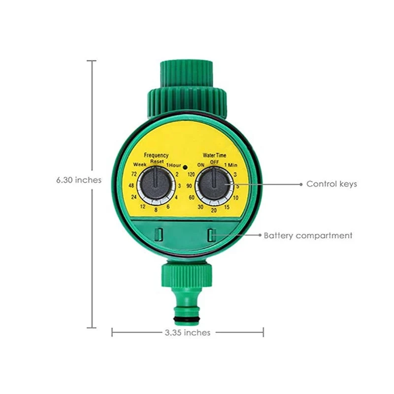 Minuterie d'arrosage automatique contrôleur d'irrigation de jardin minuterie de système d'arrosage automatique de jardin outils de jardinage minuterie d'eau