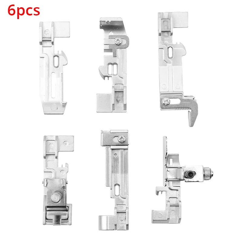 6/7/9/15 pièces Machine à coudre fournitures pied-de-biche avec boîte ourlet pieds pièces de rechange accessoires de Machine à coudre pour frère chanteur