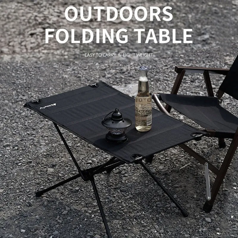 Table pliante extérieure en alliage d'aluminium Portable bureau de pique-nique touristique de stockage ultra-léger pour voyager équipement de meubles de Camping