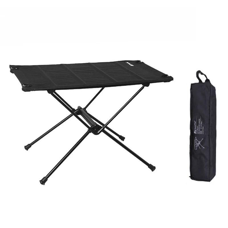 Table pliante extérieure en alliage d'aluminium Portable bureau de pique-nique touristique de stockage ultra-léger pour voyager équipement de meubles de Camping