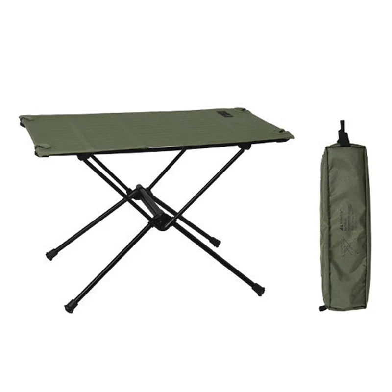 Table pliante extérieure en alliage d'aluminium Portable bureau de pique-nique touristique de stockage ultra-léger pour voyager équipement de meubles de Camping