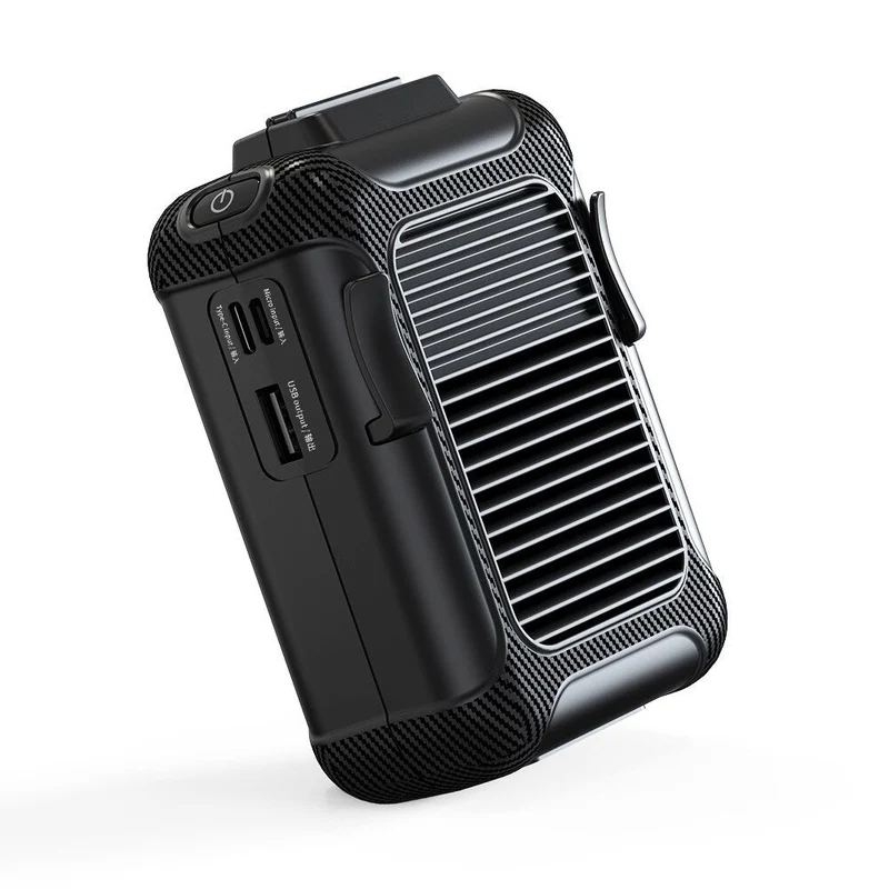 Portable suspendu taille ventilateur USB Rechargeable silencieux portable cou ventilateur climatiseur sans feuilles ventilateur de refroidissement été ventilateur personnel