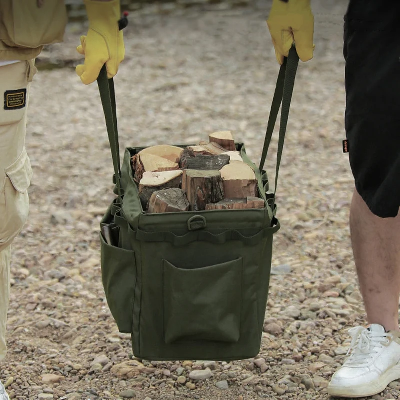 Multi-poches sacs de pique-nique Oxford tissu Camping outils sacs de rangement grande capacité sac à main pliant chasse en plein air Magazine pounch
