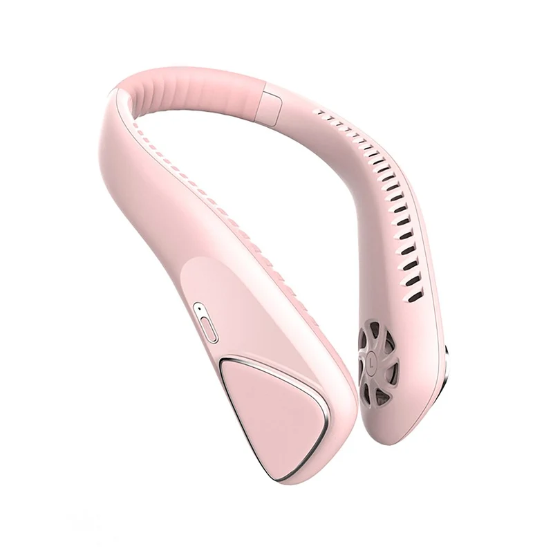Ventilateur de cou suspendu sans lame Portable 4000mAh ventilateur de Sport de cou Rechargeable par USB climatiseur refroidissement d'été ventilateur de tour de cou portable
