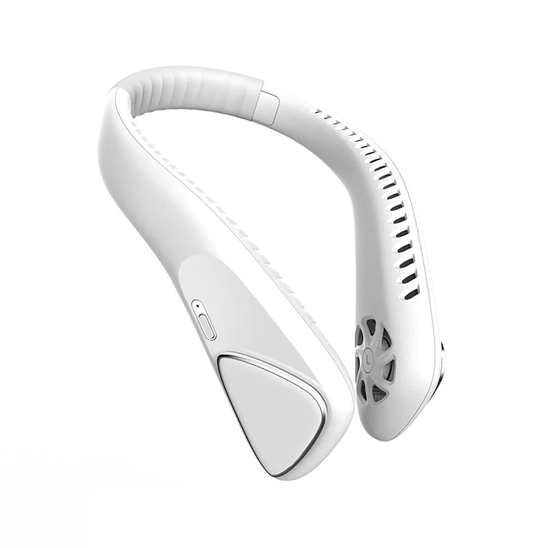 Ventilateur de cou suspendu sans lame Portable 4000mAh ventilateur de Sport de cou Rechargeable par USB climatiseur refroidissement d'été ventilateur de tour de cou portable