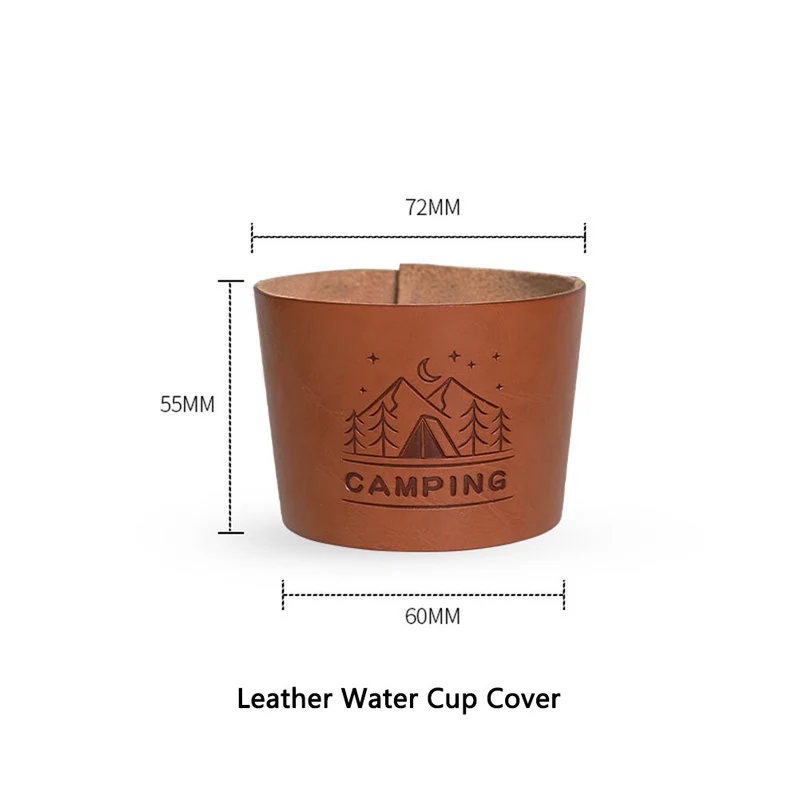 350ML Camping En Plein Air Vaisselle Voyage Tasses Ensemble Commodité Pique-Nique Fournitures En Acier Inoxydable Vin Bière Tasse Whisky Tasses