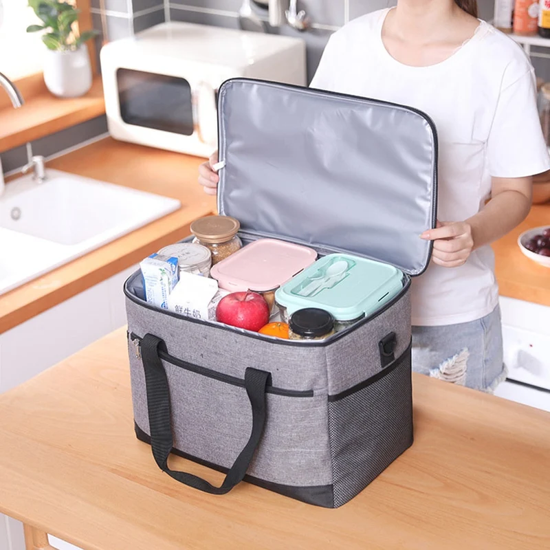 20/30L isotherme refroidisseur thermique boîte à Lunch sac de rangement nourriture boisson fruits frais garder sac de rangement pour Camping pique-nique en plein air