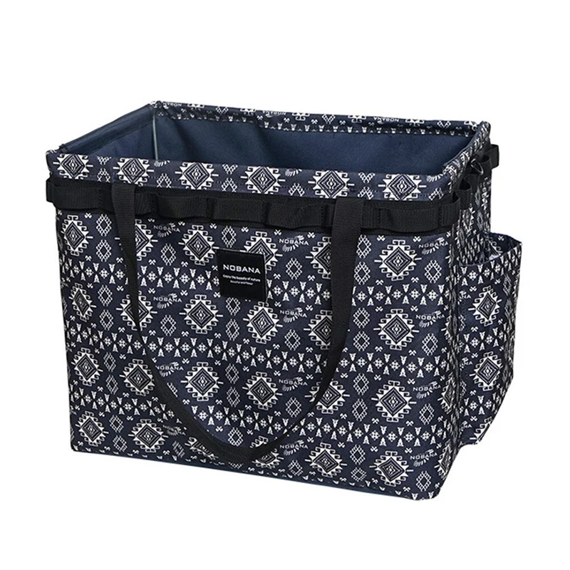 Sac de rangement d'outils extérieurs grande capacité pochette à outils divers boîte sac à main organisateur ménage mallette de rangement pliante