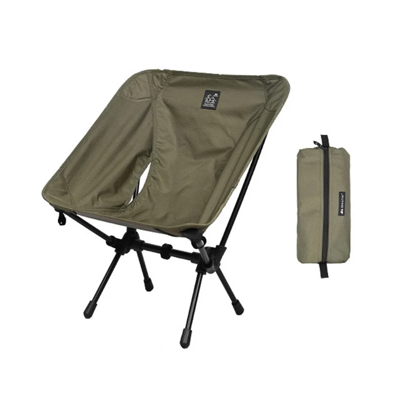 Chaise de Camping Portable légère en alliage d'aluminium chaise de lune pliante pour randonnée en plein air pique-nique barbecue pêche chaise de plage fournitures