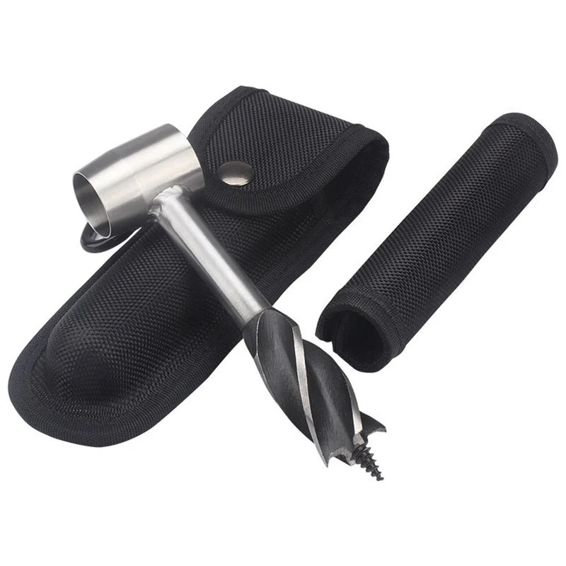 Outils de survie pour Bushcraft Settlers Wrench Foret à bois professionnel pour sac à dos Bushcraft et randonnée en camping