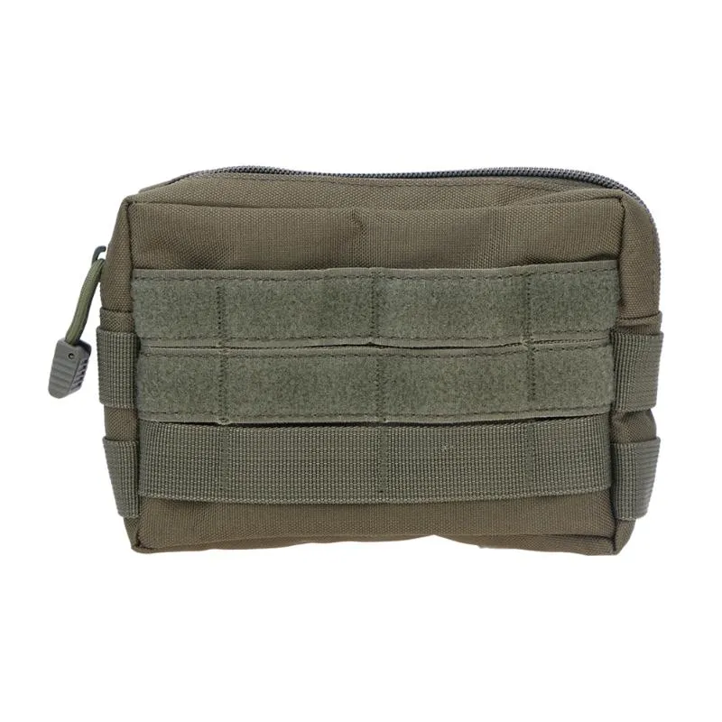 Sous-package Molle Camouflage extérieur Poche tactique Sac banane pour téléphone Paquet de transport Accessoires militaires Sac de changement d'outils EDC