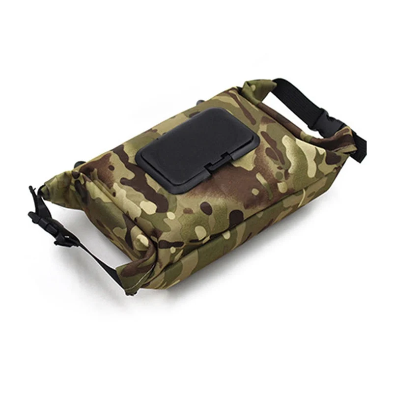 Camping en plein air randonnée boîte à mouchoirs humide Portable étanche suspendu sac de mouchoirs Portable distributeur de toile support de stockage suspendu