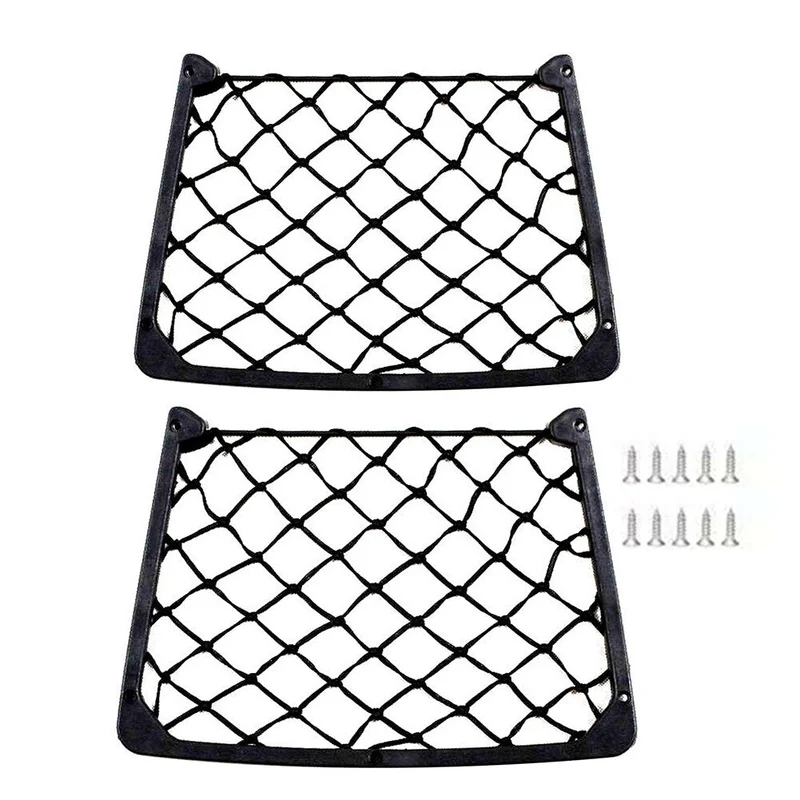 Universel voiture arrière coffre arrière organisateur filet maille siège sac de rangement poche Auto organisateur intérieur pièces accessoires