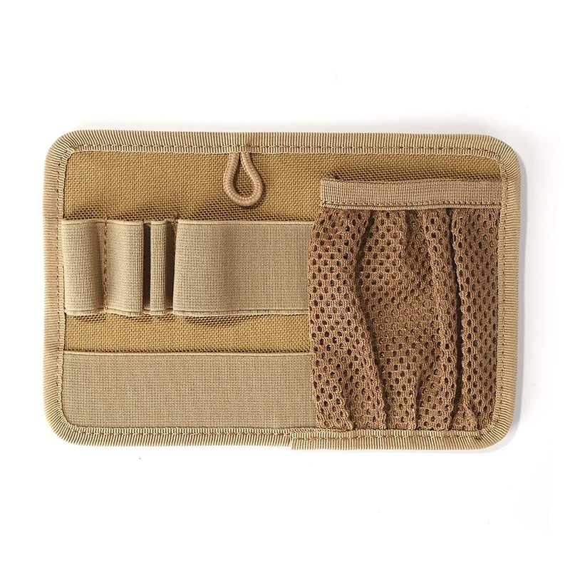 Insert multi-usages accessoires de poche modulaires outils EDC porte-clés portefeuille sacs bande élastique utilitaire maille organisateur sac