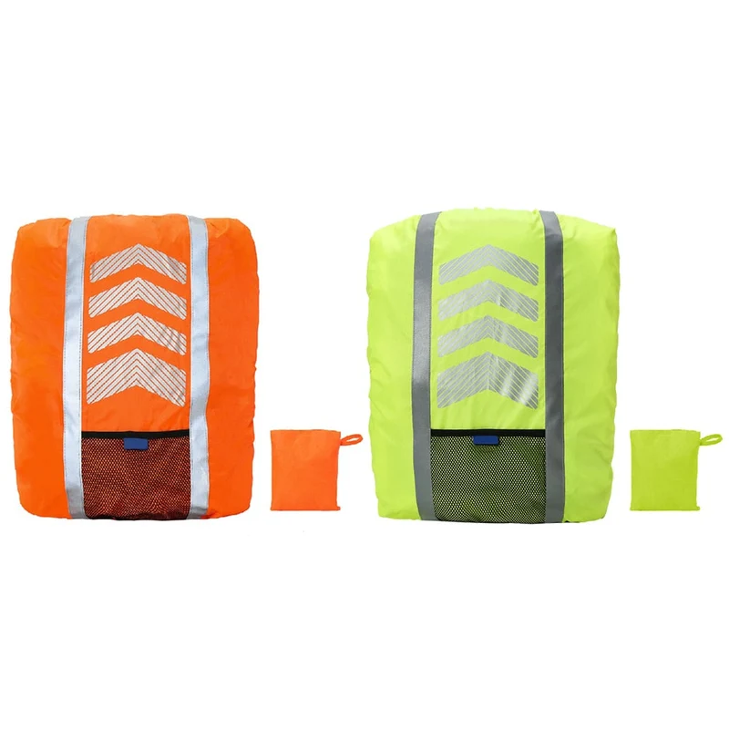 Sac à dos réfléchissant housse de pluie 25-40L Sport cyclisme course sac à dos housse de pluie épaissie escalade sac à dos protecteur
