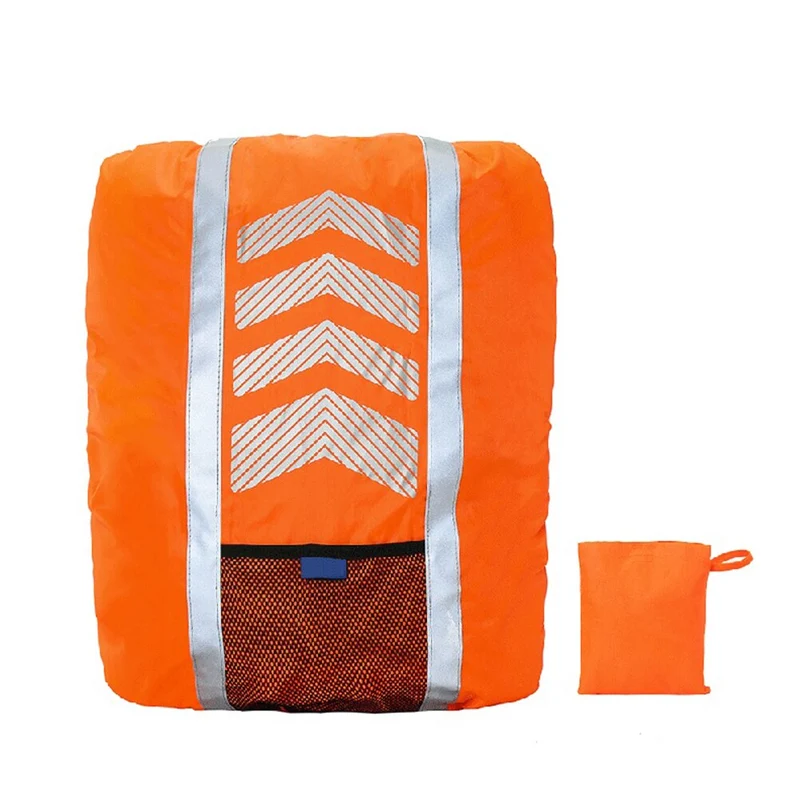 Sac à dos réfléchissant housse de pluie 25-40L Sport cyclisme course sac à dos housse de pluie épaissie escalade sac à dos protecteur