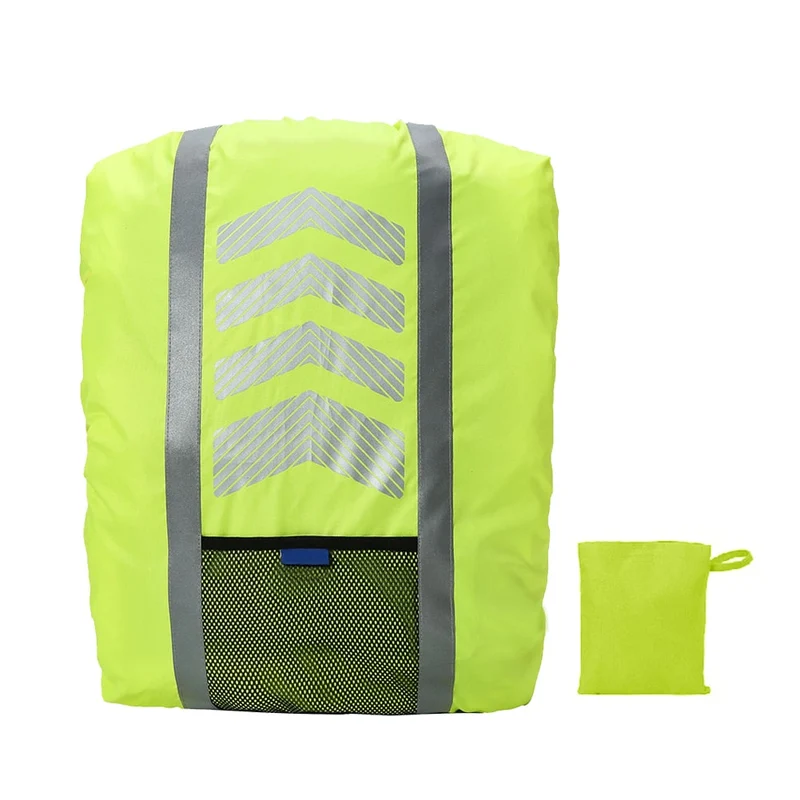 Sac à dos réfléchissant housse de pluie 25-40L Sport cyclisme course sac à dos housse de pluie épaissie escalade sac à dos protecteur