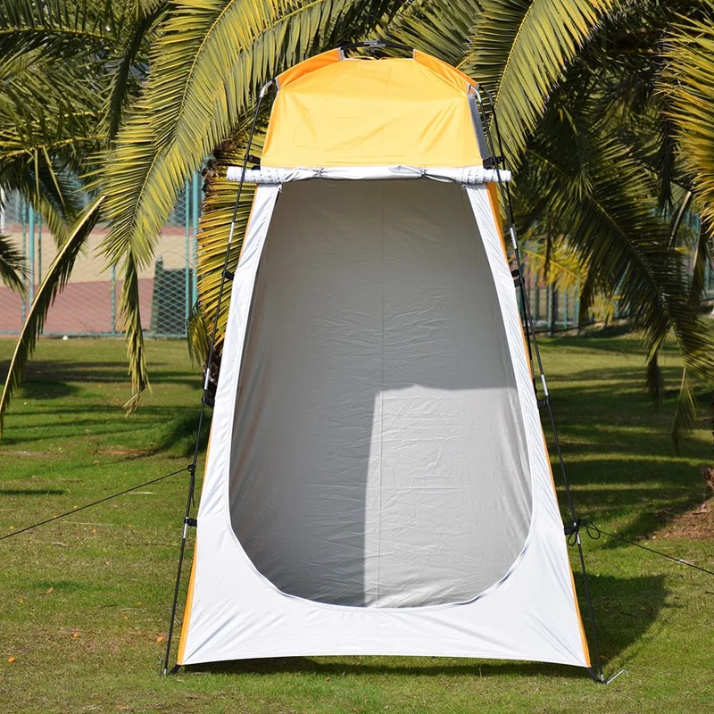 Anti-UV en plein air Camping chasse tente de bain étanche intimité toilette abri Anti UV auvent tentes abri solaire extérieur